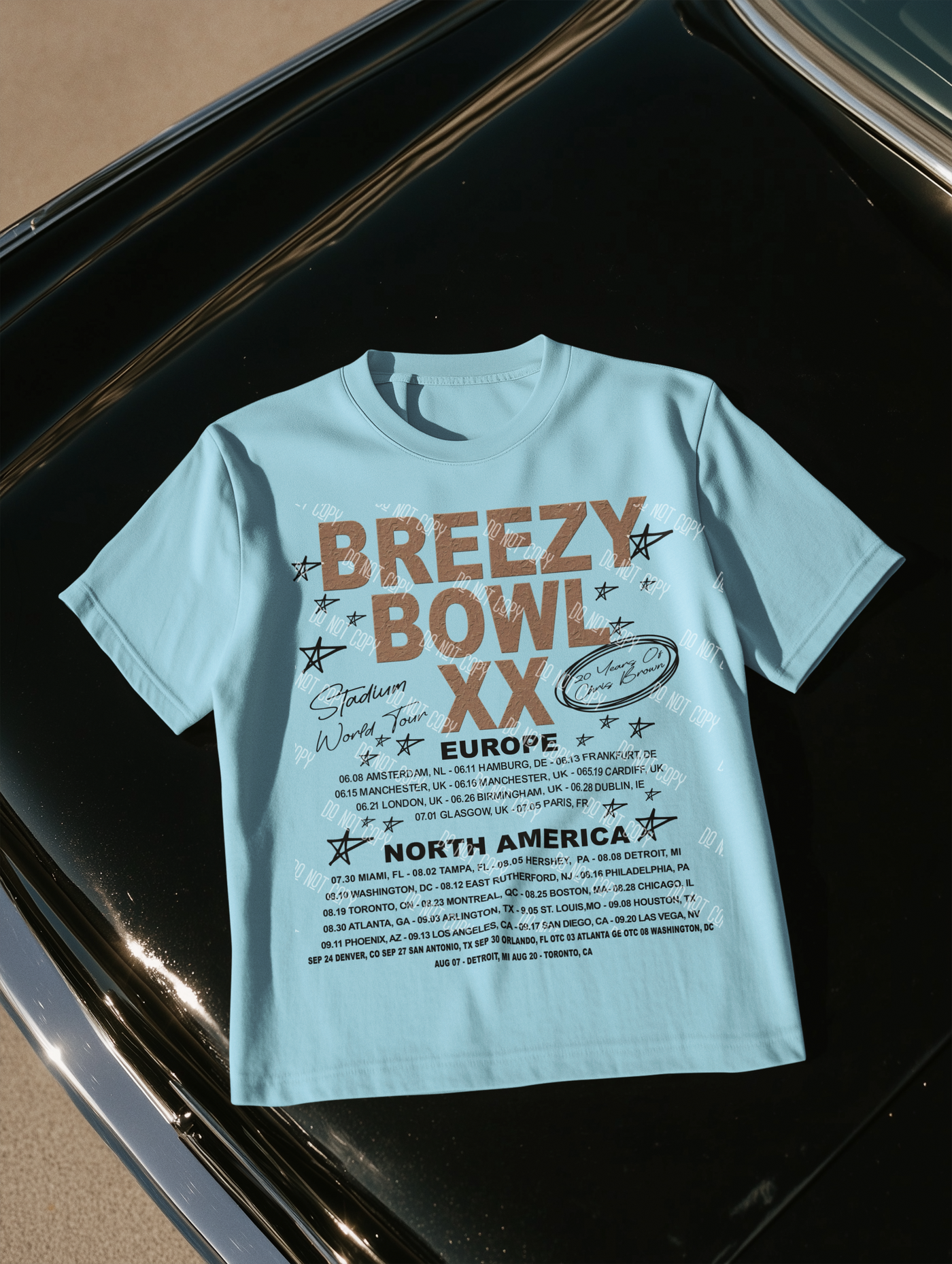 Breezy Bowl XX DTF Transfer – Game Day Vibes, Ready to Press Design