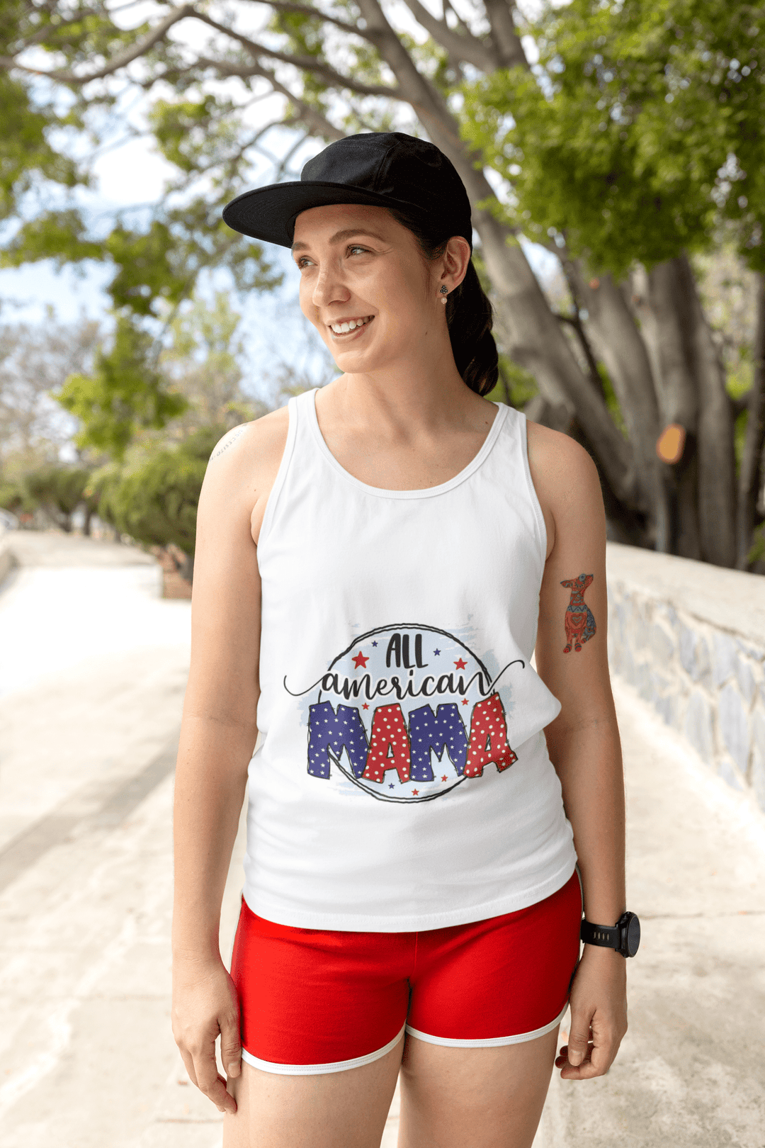 ALl american mama DTF - KT SUBLIMATION, DTF AND MORE LLC