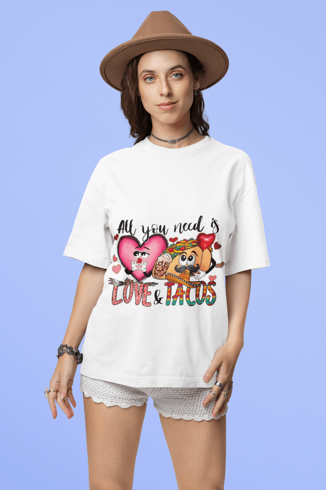 All you need is Love & Tacos DTF - KT SUBLIMATION, DTF AND MORE LLC