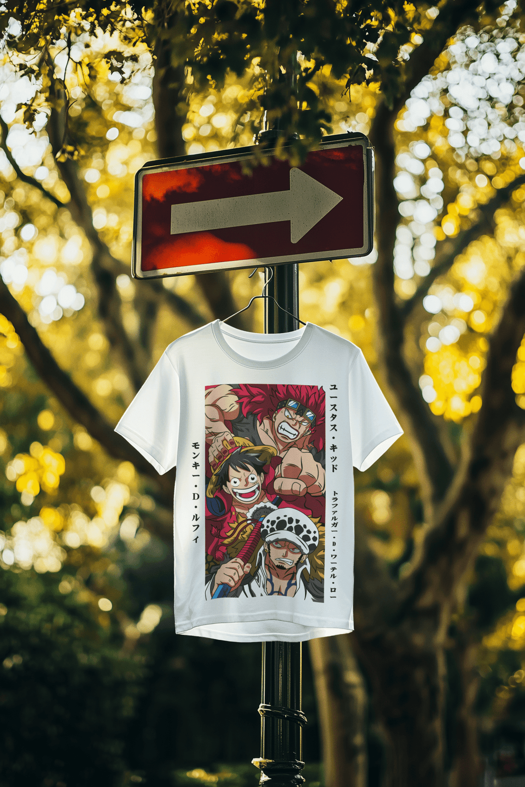 Anime Pirate Adventure DTF Transfer – Nautical Manga - Inspired Design, Ready to Press - KT SUBLIMATION, DTF AND MORE LLC