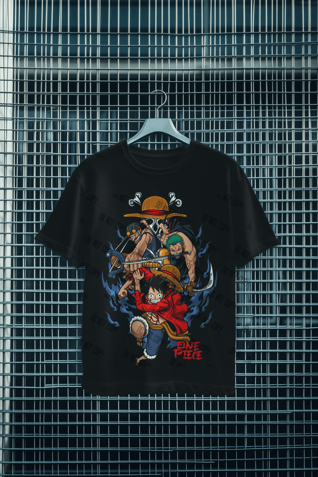 Anime Pirate Adventure DTF Transfer – Nautical Manga - Inspired Design, Ready to Press - KT SUBLIMATION, DTF AND MORE LLC