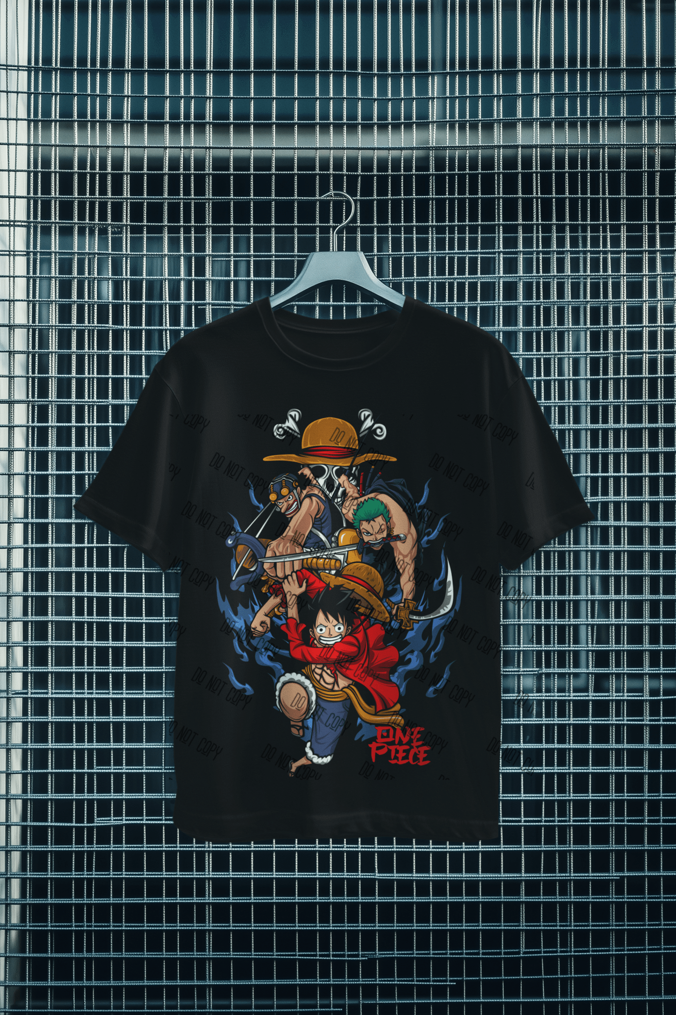 Anime Pirate Adventure DTF Transfer – Nautical Manga - Inspired Design, Ready to Press - KT SUBLIMATION, DTF AND MORE LLC