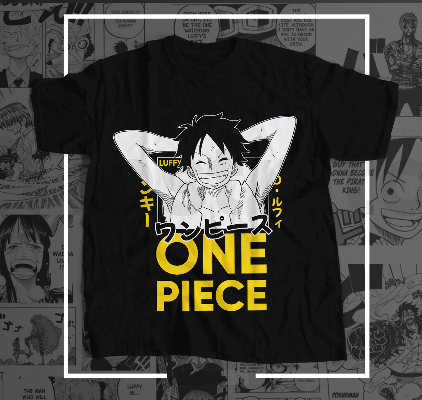 Anime Pirate Adventure DTF Transfer – Nautical Manga - Inspired Design, Ready to Press - KT SUBLIMATION, DTF AND MORE LLC