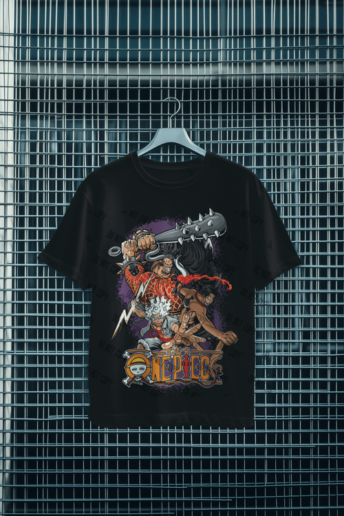 Anime Pirate Adventure DTF Transfer – Nautical Manga - Inspired Design, Ready to Press - KT SUBLIMATION, DTF AND MORE LLC