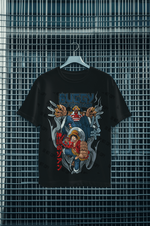 Anime Pirate Adventure DTF Transfer – Nautical Manga - Inspired Design, Ready to Press - KT SUBLIMATION, DTF AND MORE LLC