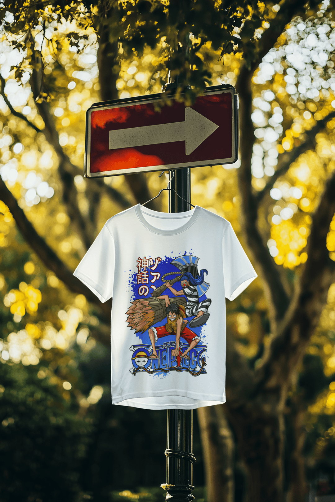 Anime Pirate Adventure DTF Transfer – Nautical Manga - Inspired Design, Ready to Press - KT SUBLIMATION, DTF AND MORE LLC