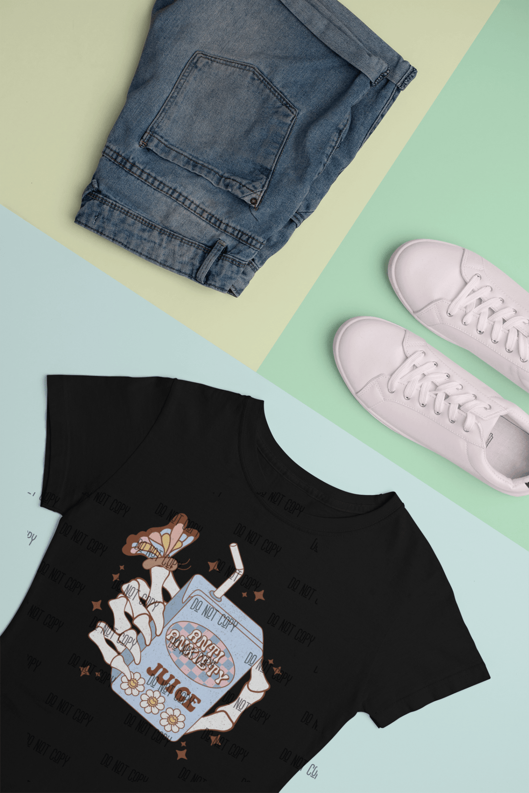 Anti - Anxiety Juice" DTF Transfer – Relaxation & Stress Relief Design - KT SUBLIMATION, DTF AND MORE LLC