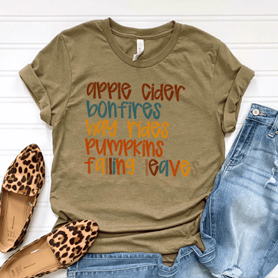 Apple cider Bonfires DTF - KT SUBLIMATION, DTF AND MORE LLC