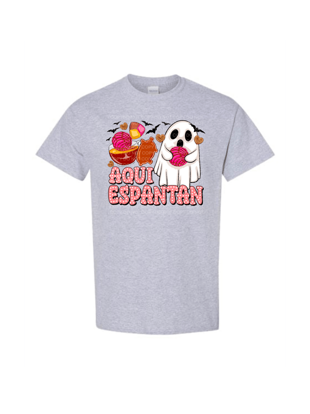 Aquí espantan Halloween DTF - KT SUBLIMATION, DTF AND MORE LLC