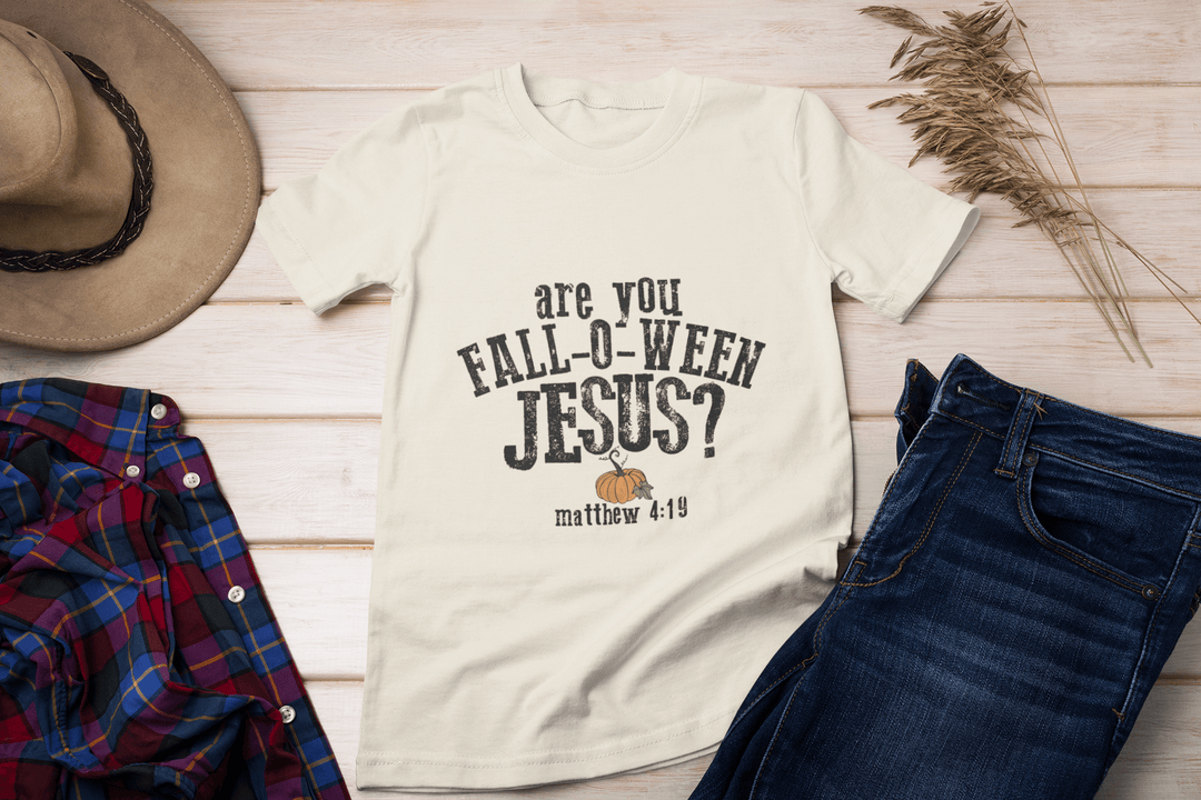 Are you Fall o Ween Jesus DTF - KT SUBLIMATION, DTF AND MORE LLC