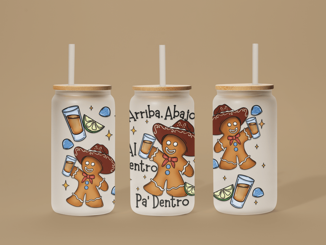 Arriba, Abajo, Al Centro Pa' dentro Boy 16oz UV DTF Wrap - KT SUBLIMATION, DTF AND MORE LLC