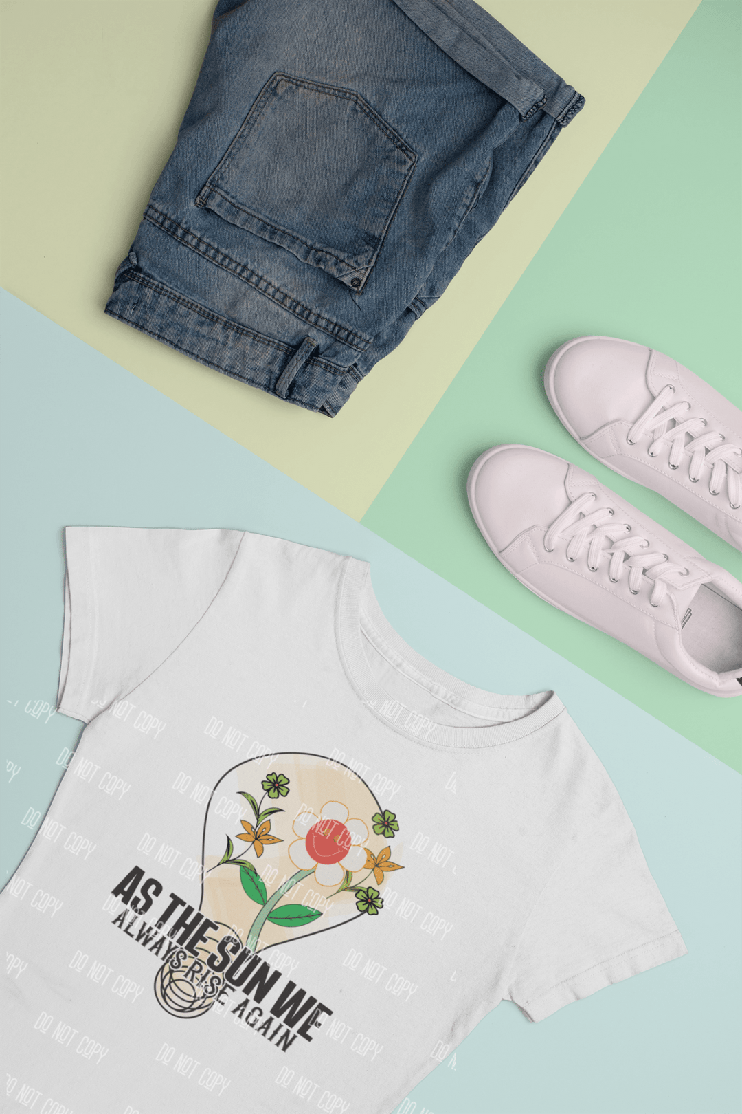 As the Sun, I Always Rise Again" DTF Transfer – Ready to Press & Inspire! ☀️✨ - KT SUBLIMATION, DTF AND MORE LLC