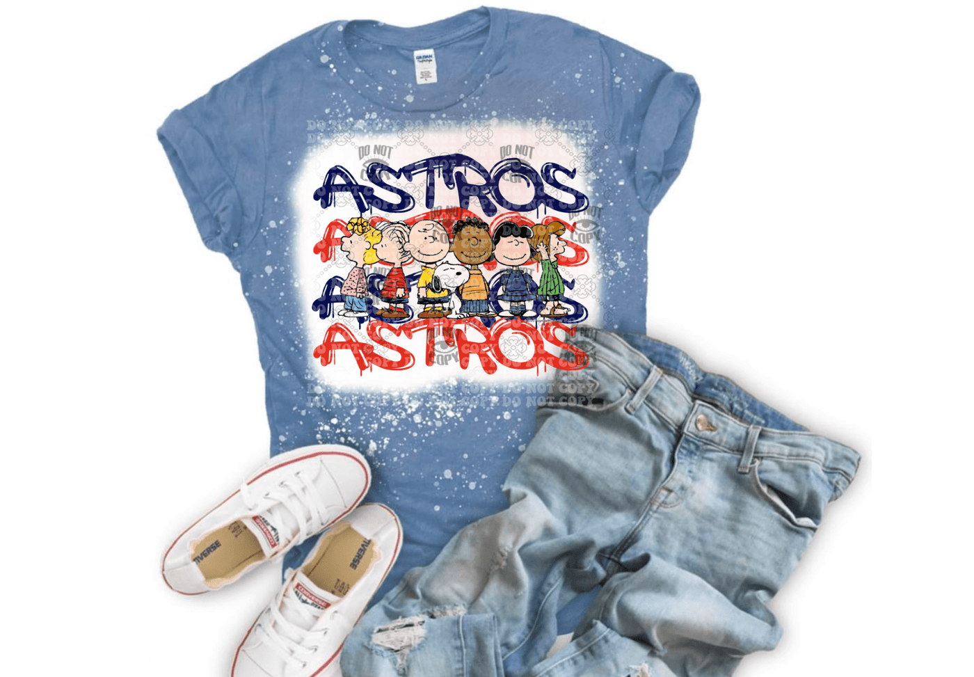 Astros Charlie Brown DTF ready to press transfer - KT SUBLIMATION, DTF AND MORE LLC