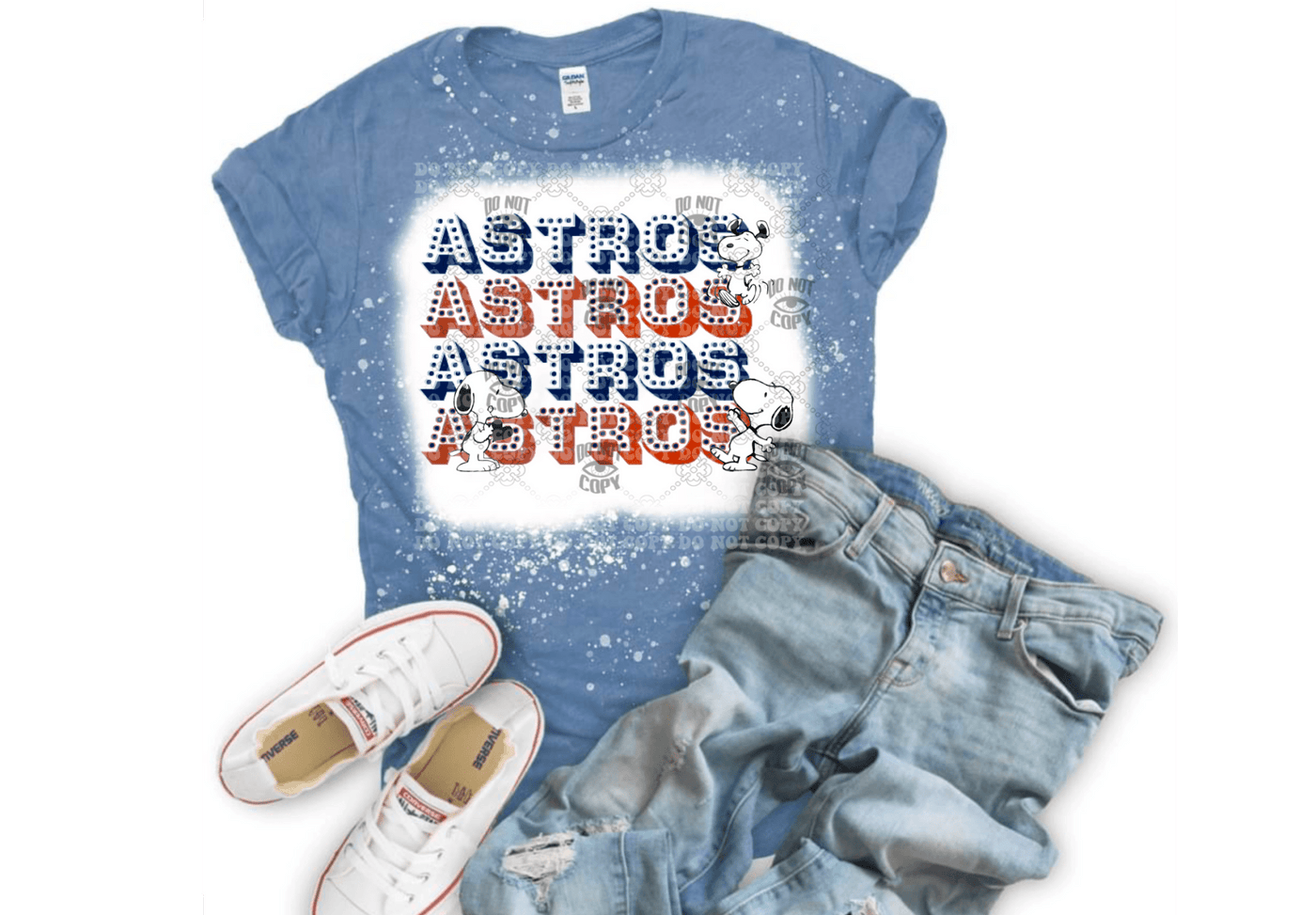 Astros DTF ready to press transfer - KT SUBLIMATION, DTF AND MORE LLC