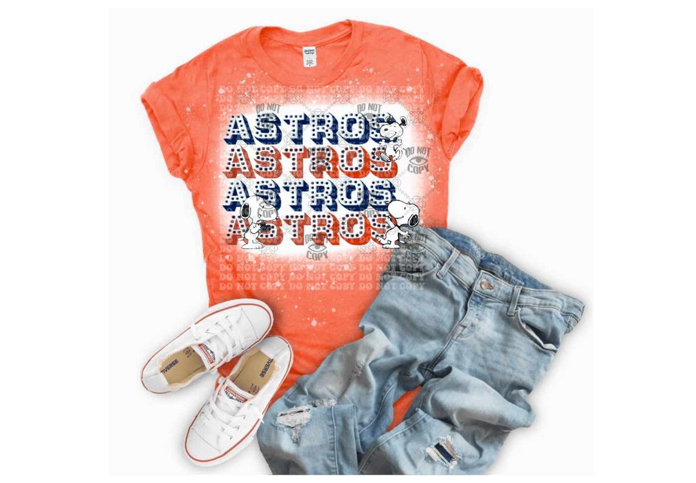 Astros DTF ready to press transfer - KT SUBLIMATION, DTF AND MORE LLC