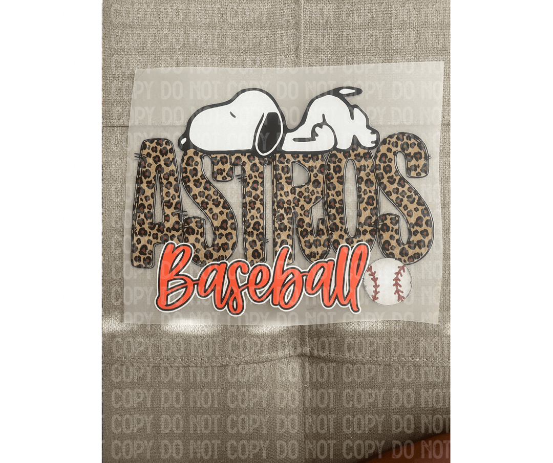 Astros snoopy DTF - KT SUBLIMATION, DTF AND MORE LLC