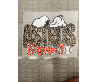 Astros snoopy DTF - KT SUBLIMATION, DTF AND MORE LLC