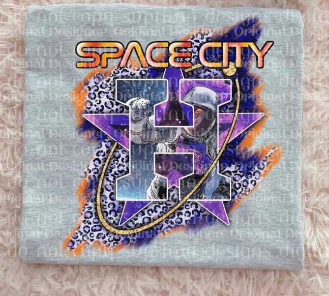Astros Space City DTF - KT SUBLIMATION, DTF AND MORE LLC