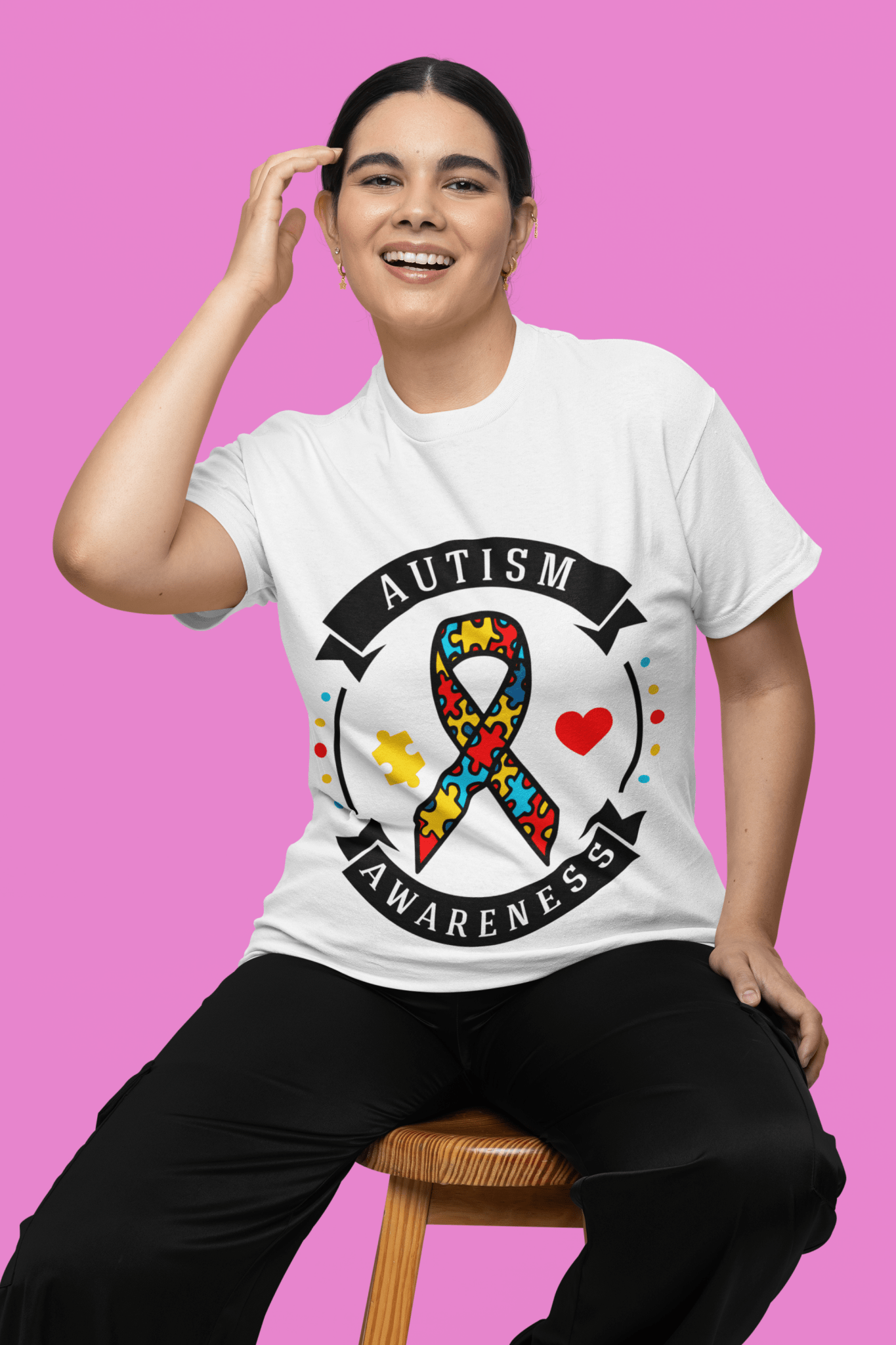 Autism Ribbon DTF, Dtf designs for t-shirts custom - KT SUBLIMATION, DTF AND MORE LLC