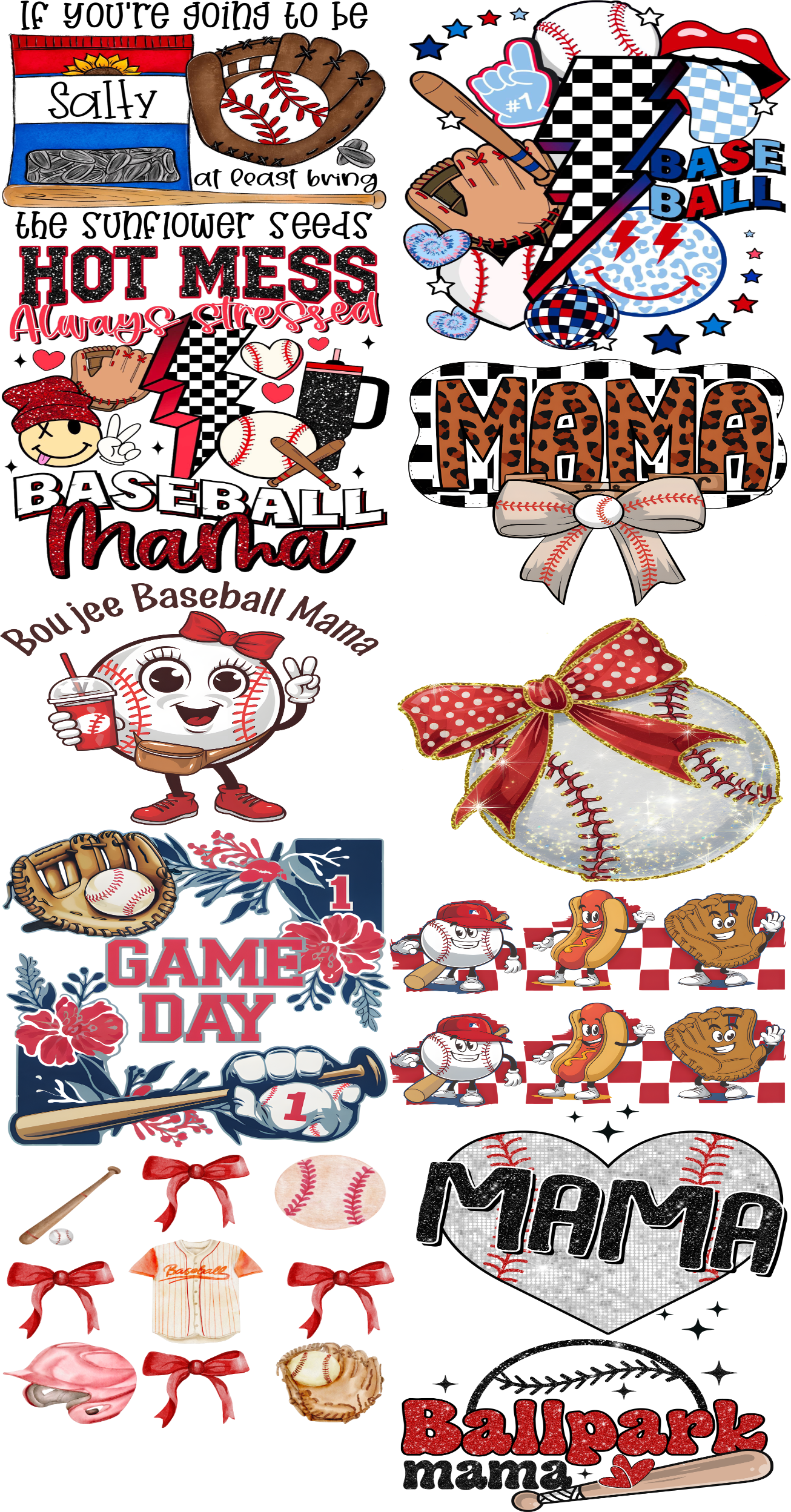 Pre-Made Baseball Season DTF Transfer – Perfect for Custom Sports Apparel! ⚾🔥