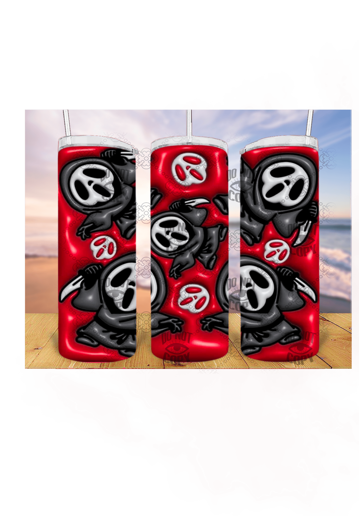 Baby scream 3D 20oz Tumbler Sublimation Print