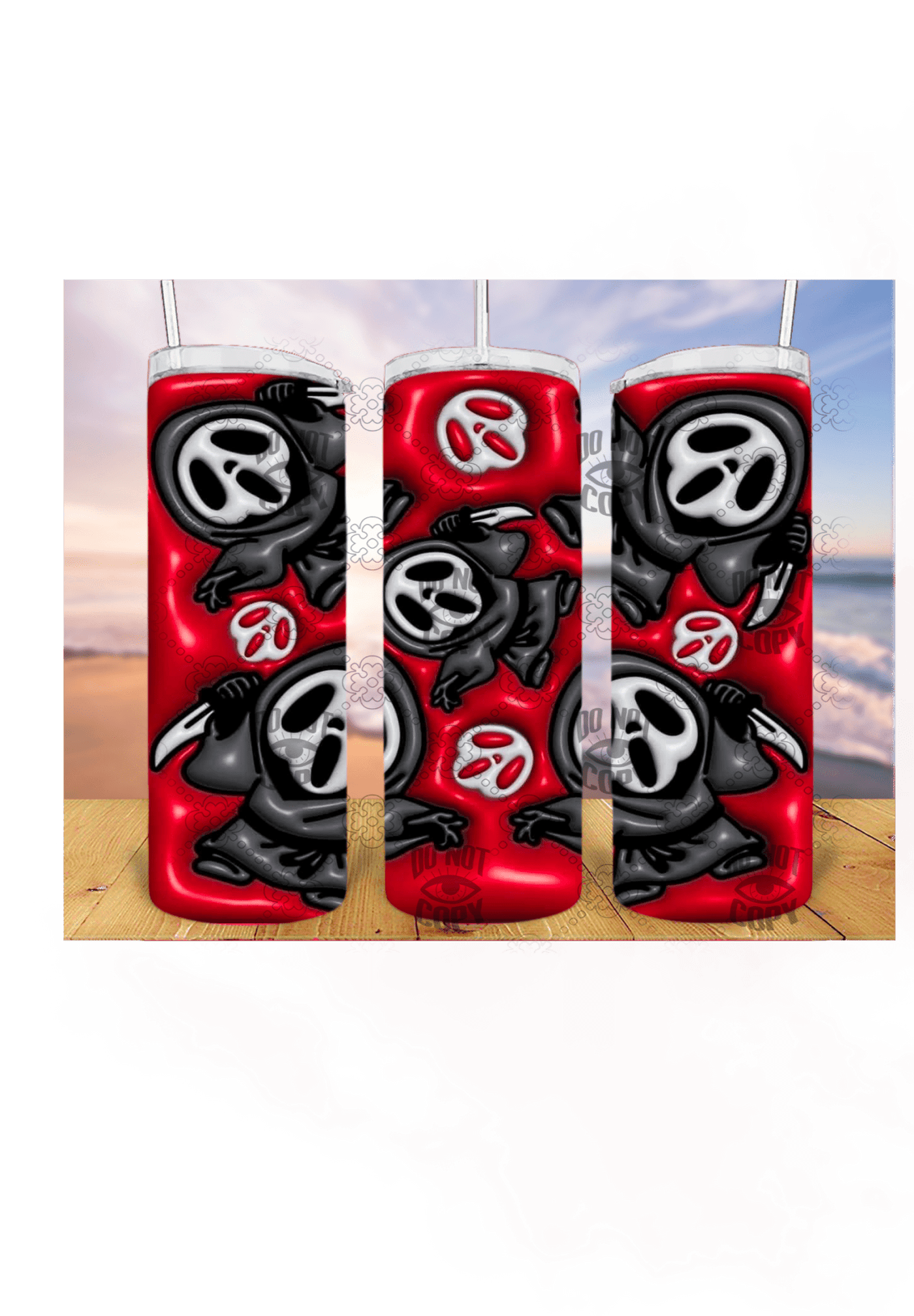 Baby scream 3D 20oz Tumbler Sublimation Print - KT SUBLIMATION, DTF AND MORE LLC