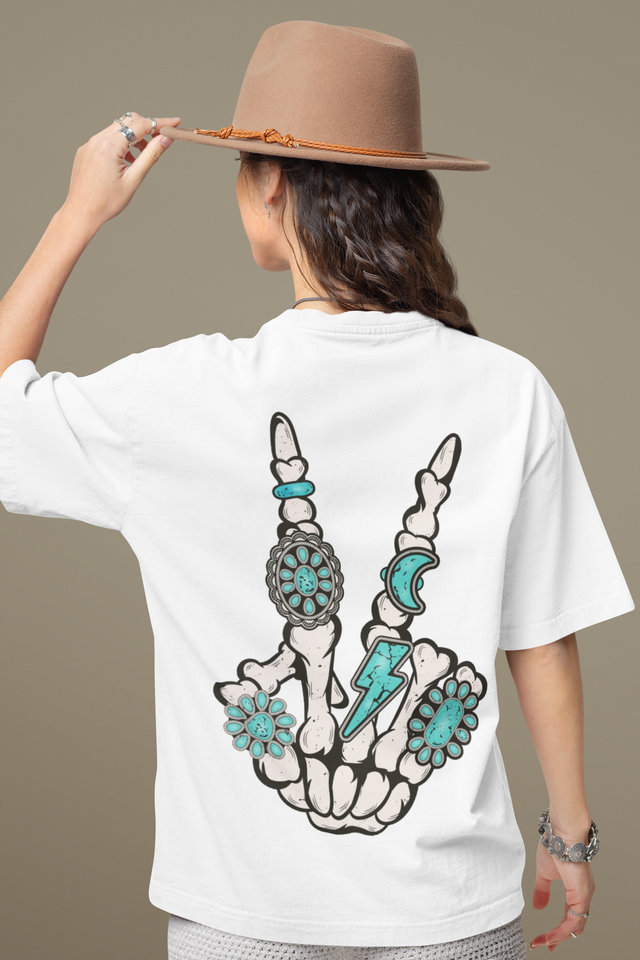 Peace Turquoise  DTF