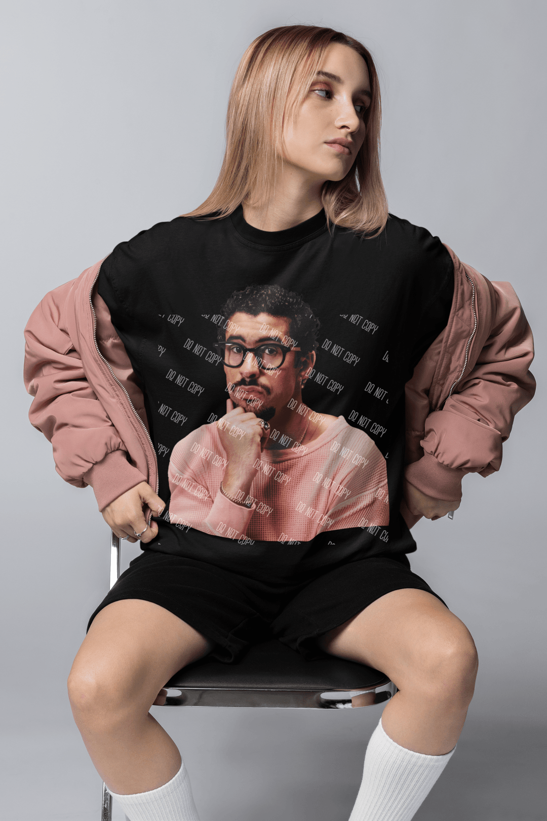 Bad Bunny DTF Transfer – Bold and Iconic Reggaeton Design - KT SUBLIMATION, DTF AND MORE LLC