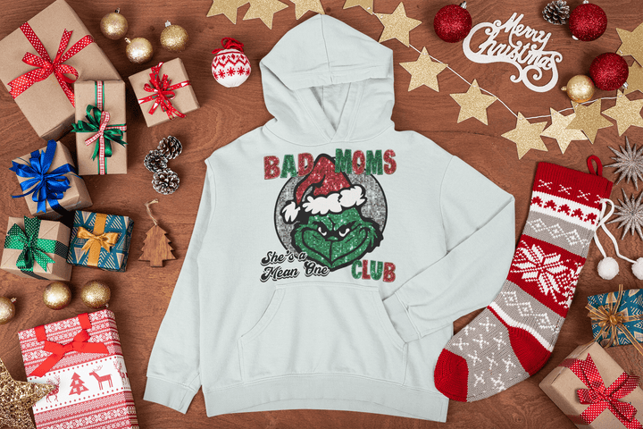 Bad moms Club DTF | Funny Mom Design - KT SUBLIMATION, DTF AND MORE LLC