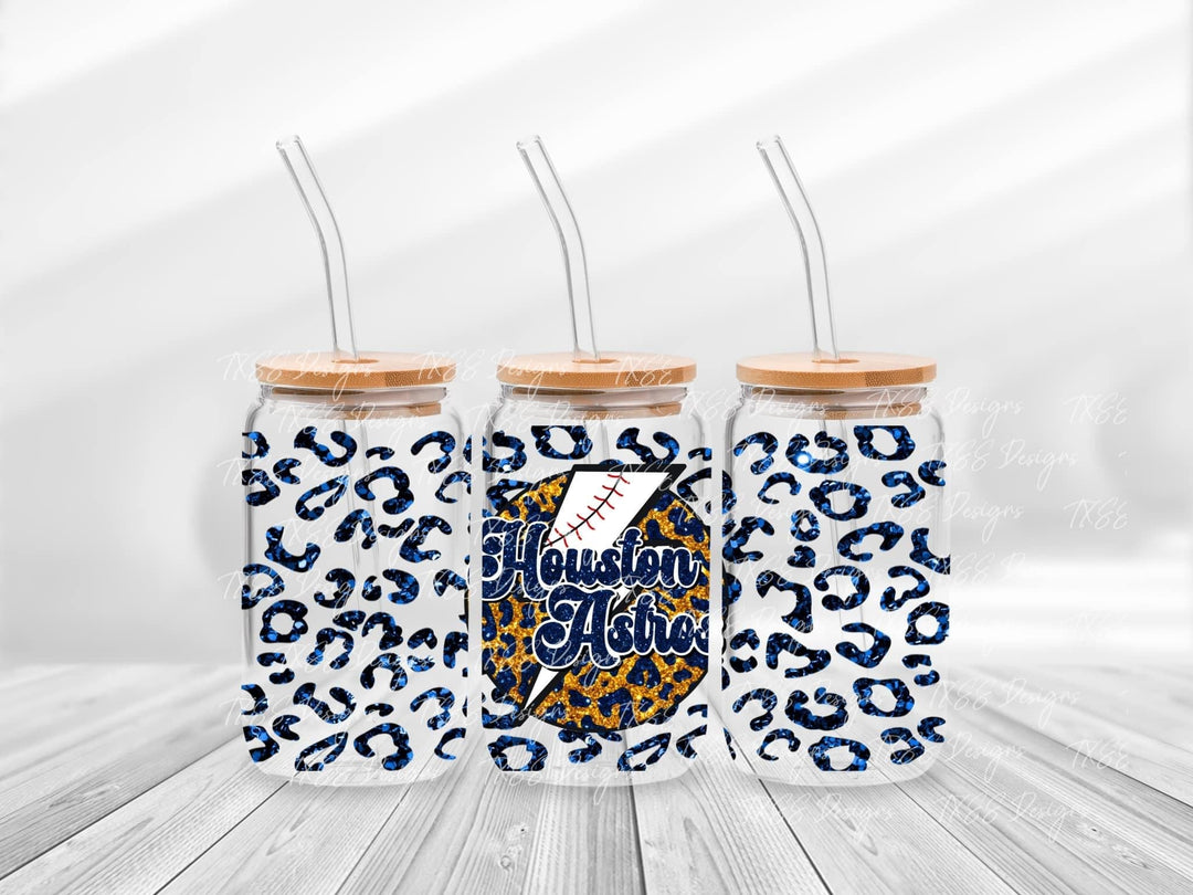 Baseball Astros 16oz UV DTF Wrap – Ready to Apply! - KT SUBLIMATION, DTF AND MORE LLC