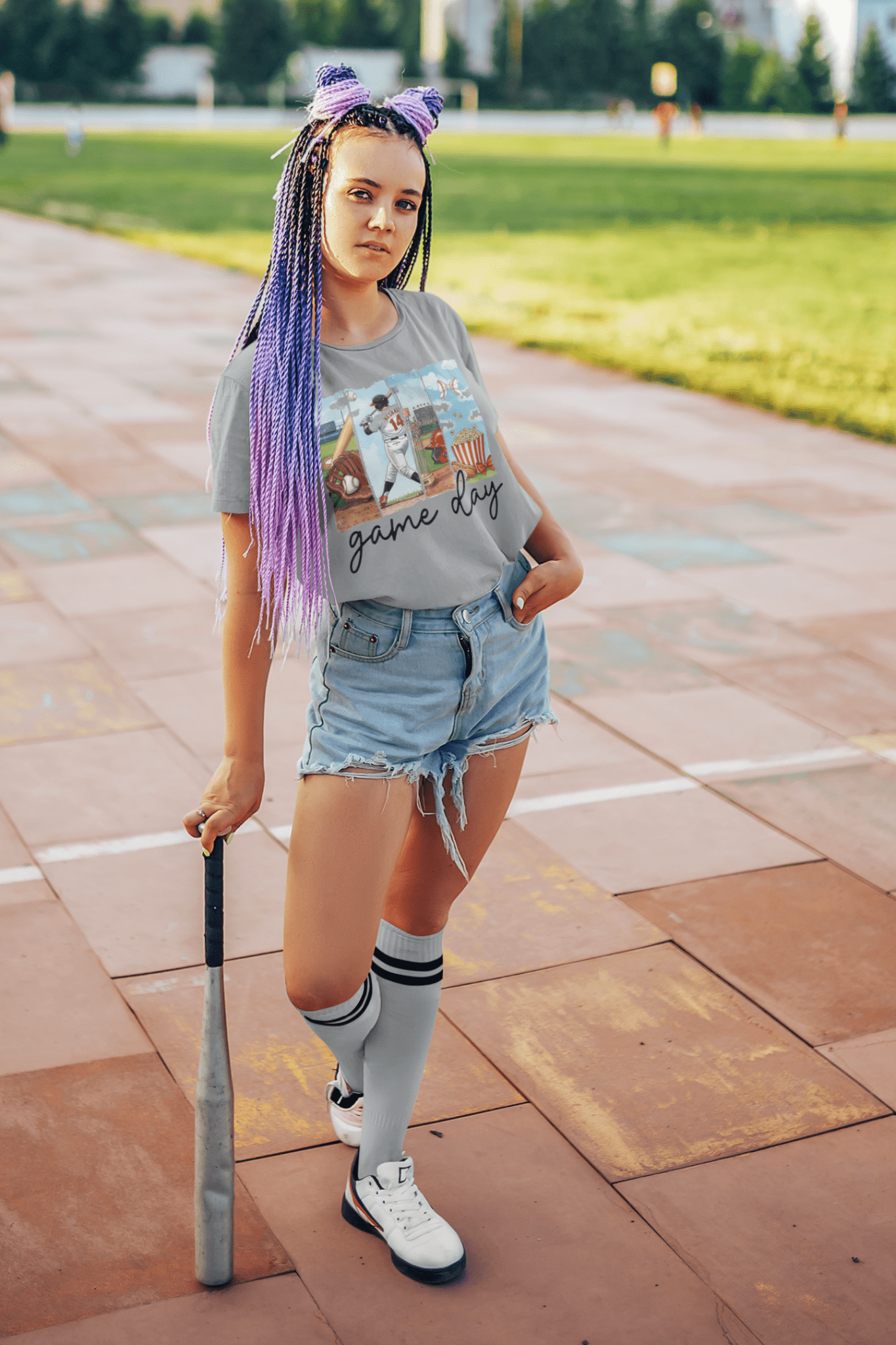 Baseball DTF Transfer – Game Day Ready - to - Press Heat Transfer for Custom Apparel - KT SUBLIMATION, DTF AND MORE LLC