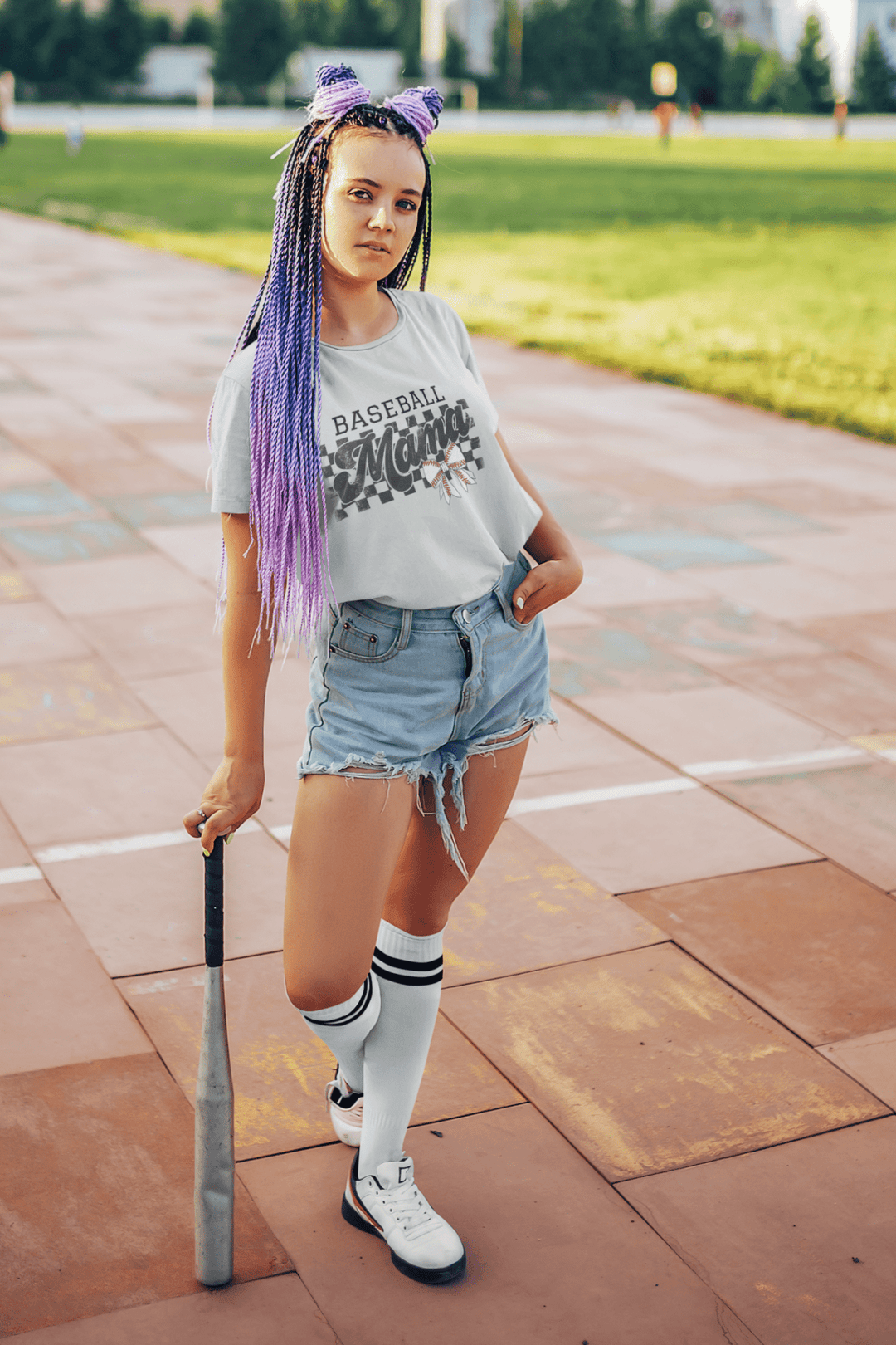 Baseball Mama DTF Transfer – Custom Design for Baseball Moms & Fans - KT SUBLIMATION, DTF AND MORE LLC