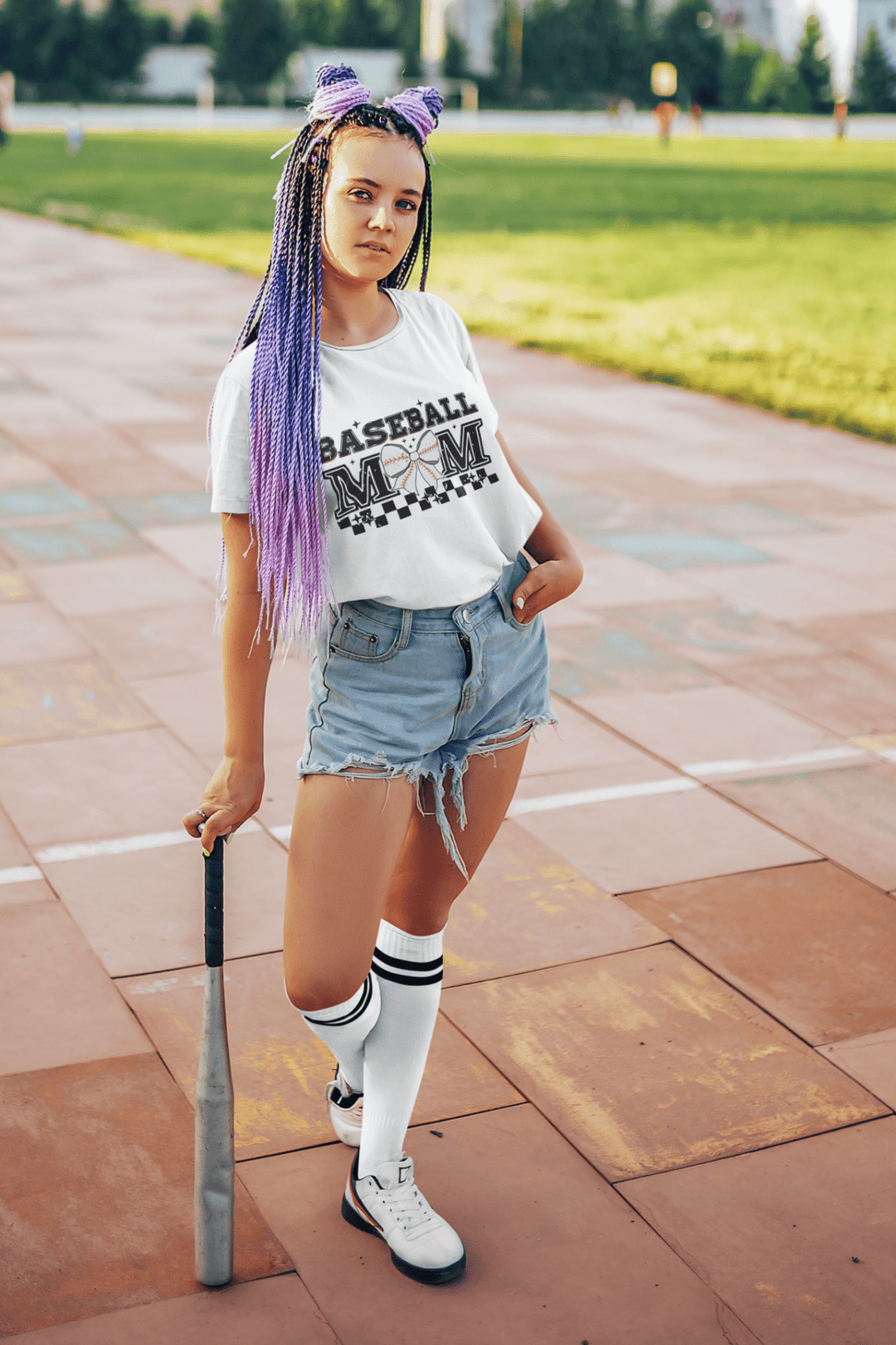 Baseball Mom DTF Transfer – Game Day Ready - to - Press Heat Transfer for Proud Moms - KT SUBLIMATION, DTF AND MORE LLC