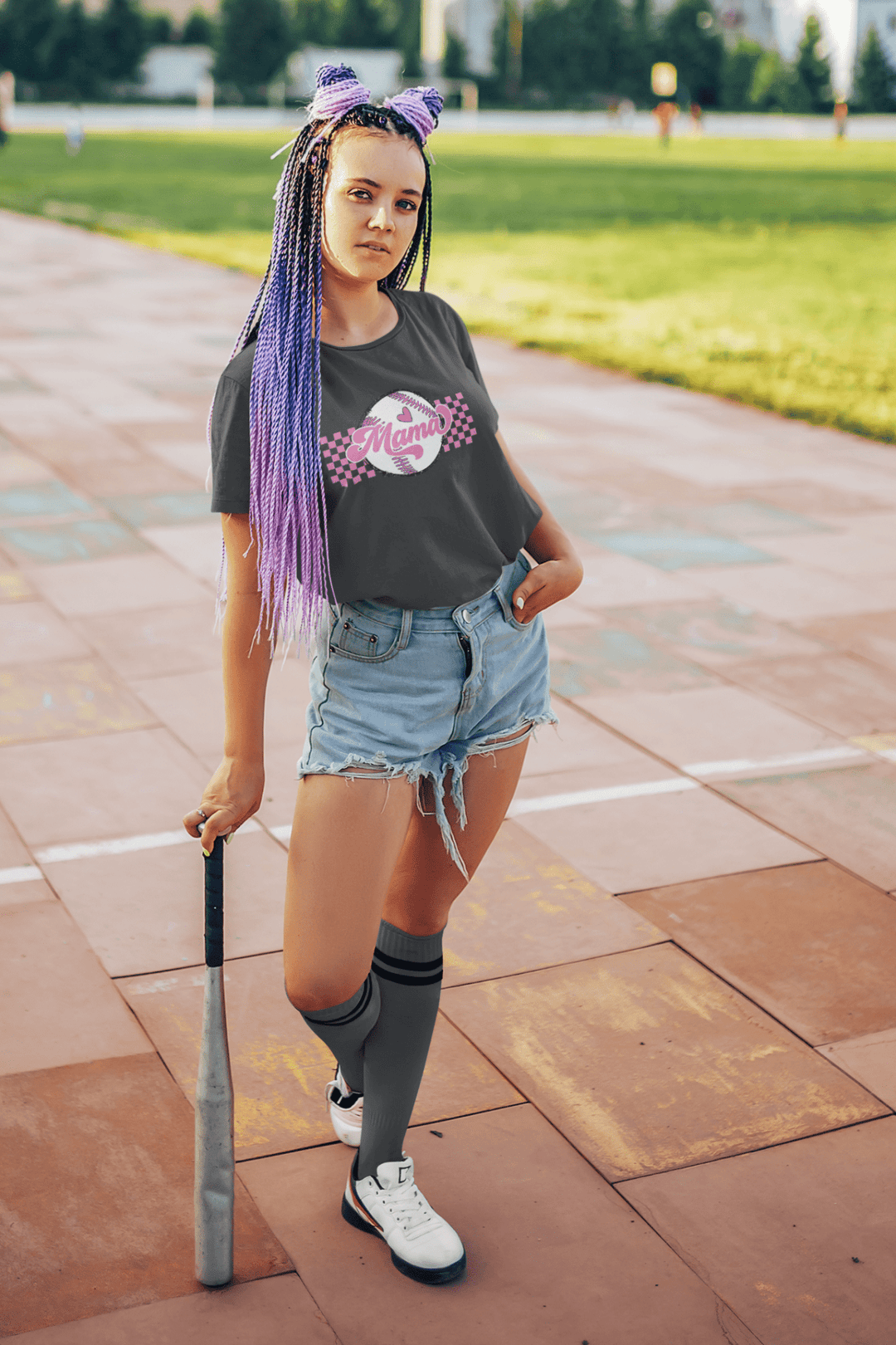 Baseball Mom DTF Transfer – Game Day Ready - to - Press Heat Transfer for Proud Moms - KT SUBLIMATION, DTF AND MORE LLC