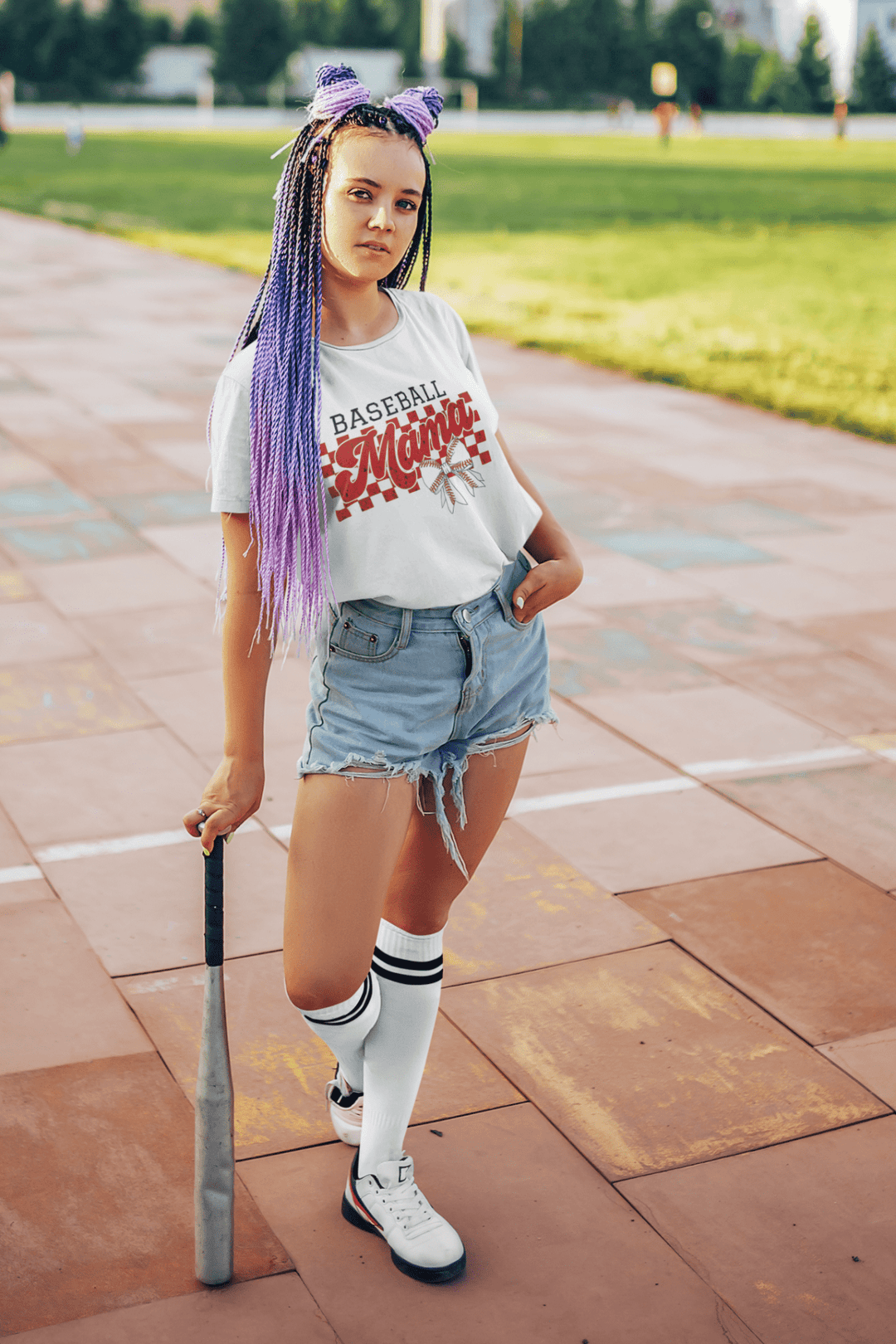 Baseball Mom DTF Transfer – Game Day Ready - to - Press Heat Transfer for Proud Moms - KT SUBLIMATION, DTF AND MORE LLC