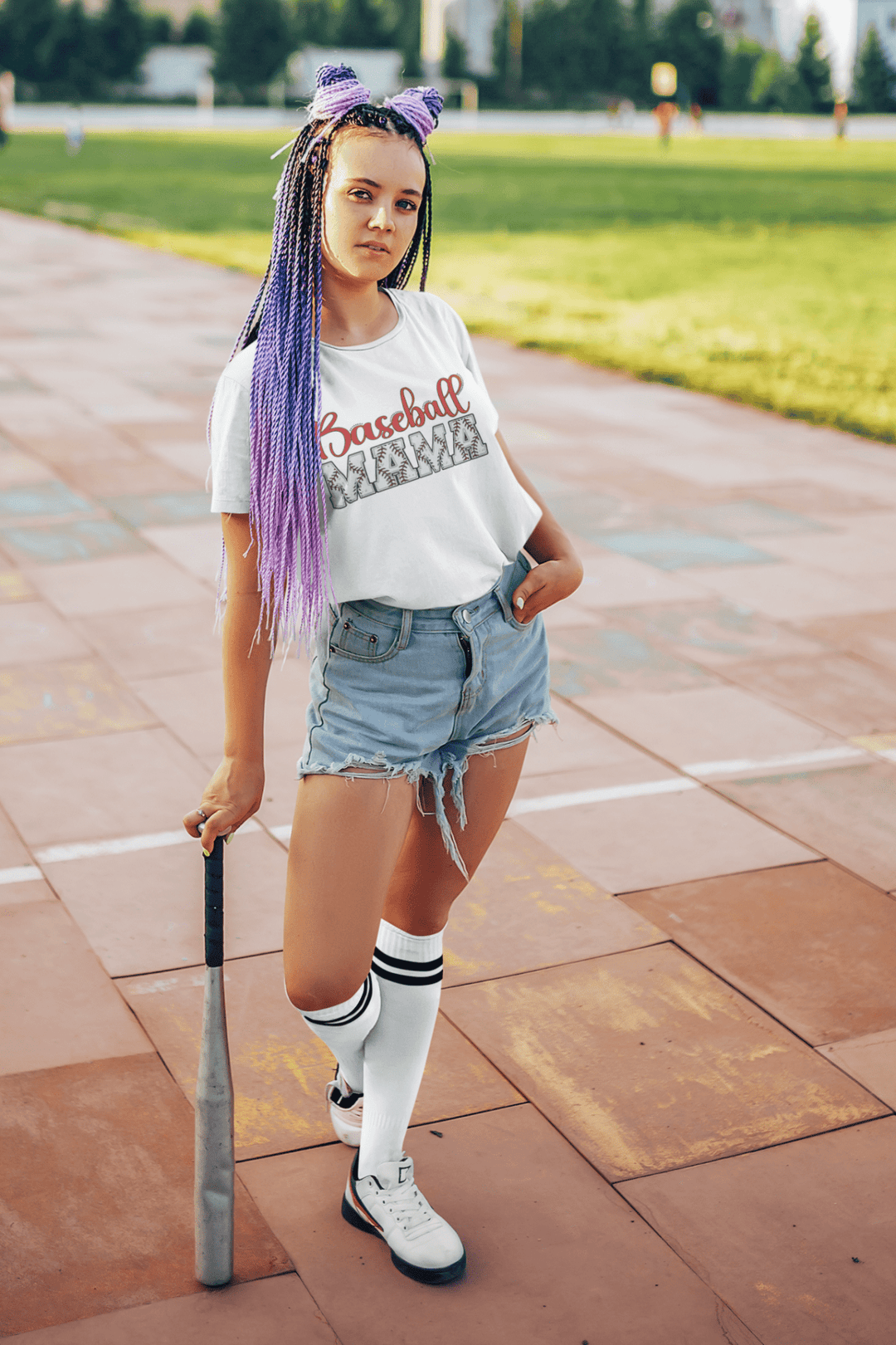 Baseball Mom DTF Transfer – Game Day Ready - to - Press Heat Transfer for Proud Moms - KT SUBLIMATION, DTF AND MORE LLC