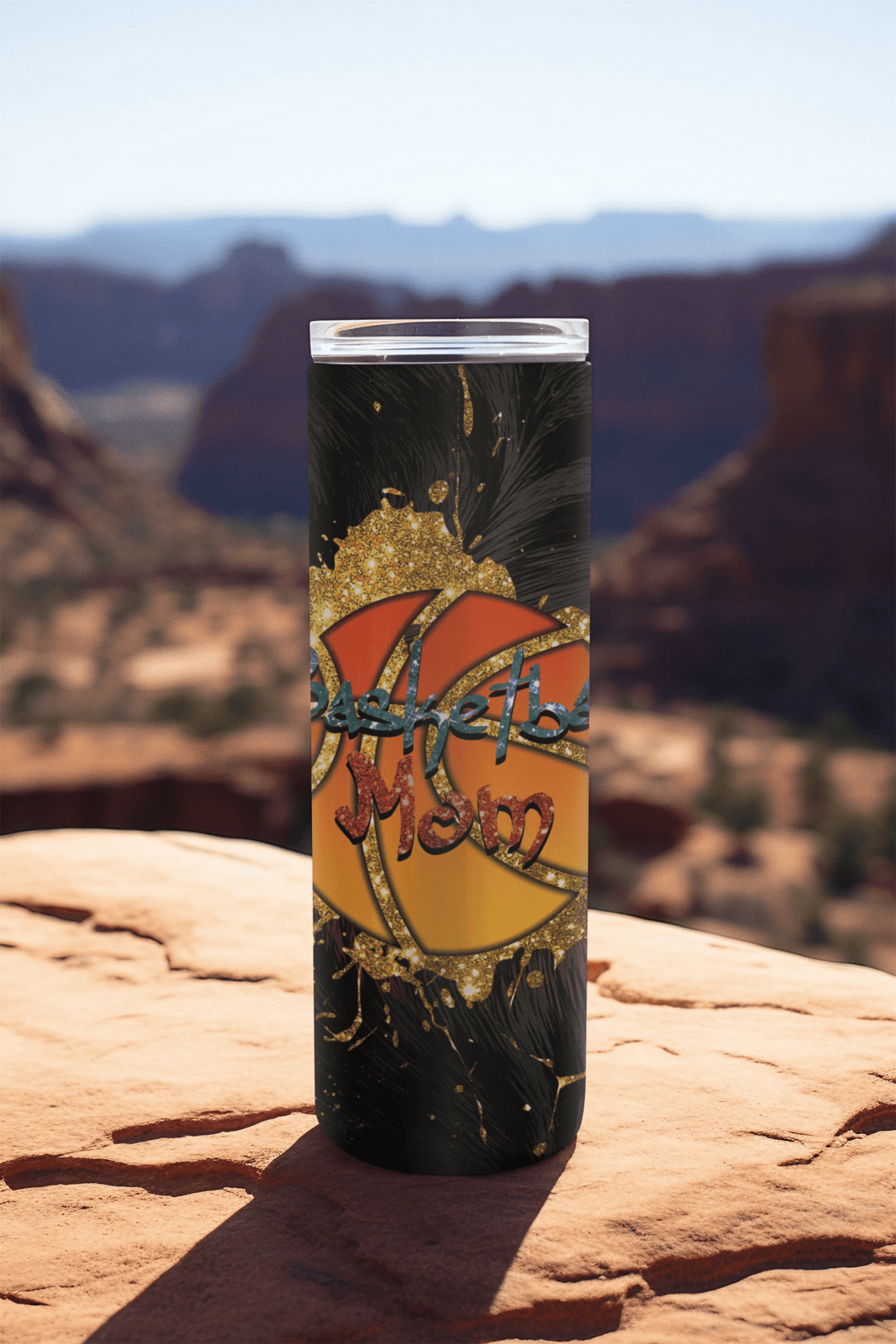 Basketball Mom 20oz sublimation print - KT SUBLIMATION, DTF AND MORE LLC