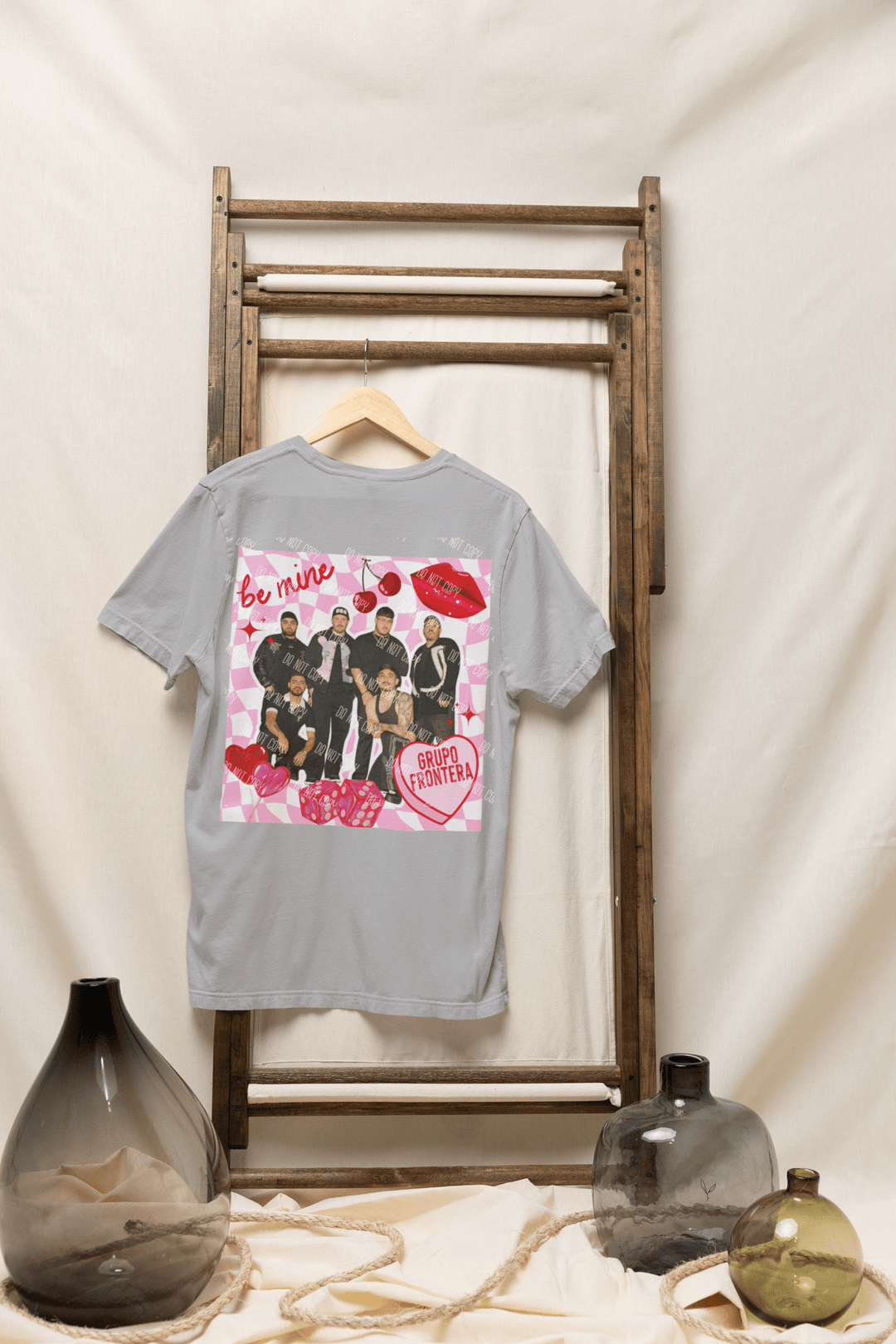 Be Mine Frontera DTF Transfer – Perfect for Valentine’s Day or Romance - Themed Apparel - KT SUBLIMATION, DTF AND MORE LLC