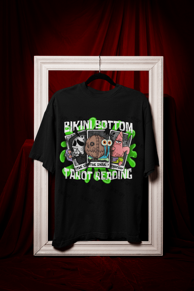 Bikini Bikini Bottom Tarot Reading White DTF transfer - KT SUBLIMATION, DTF AND MORE LLC