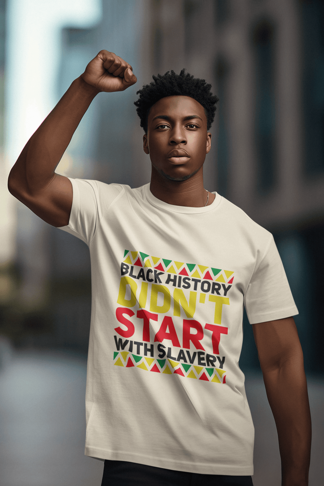 Black History didnt Start wiht slavery DTF, ready to press transfer, - KT SUBLIMATION, DTF AND MORE LLC