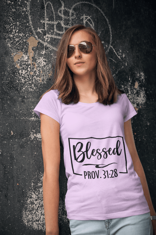 Blessed Prov. 31:28 DTF - KT SUBLIMATION, DTF AND MORE LLC