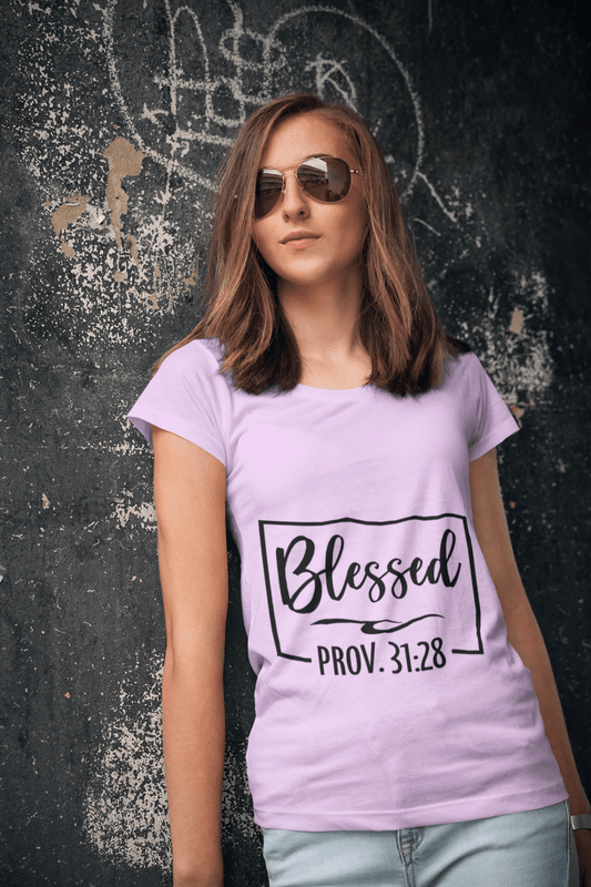 Blessed Prov. 31:28 DTF - KT SUBLIMATION, DTF AND MORE LLC