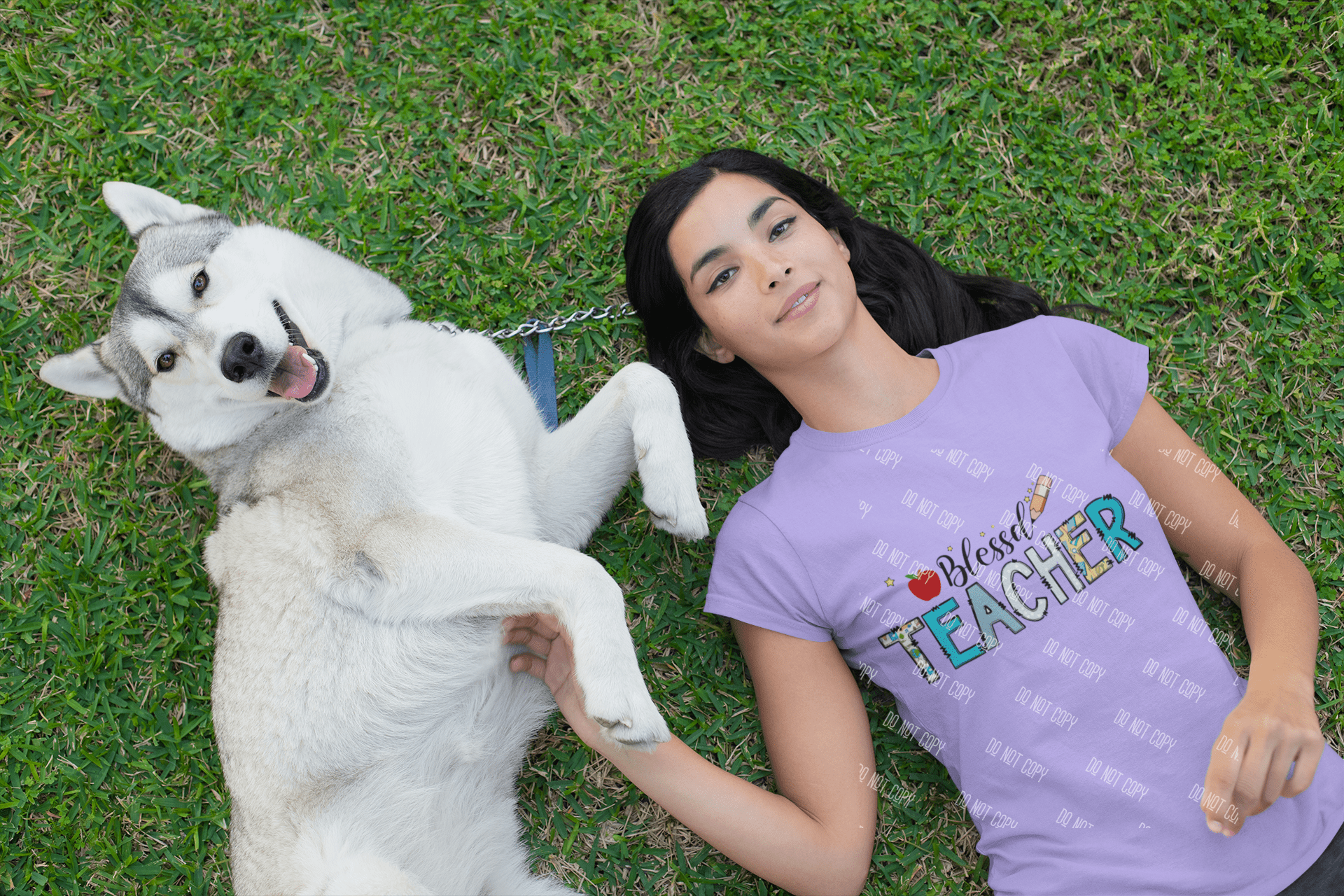 Blessed Teacher DTF Transfer – Perfect for Educators with a Heart for Teaching! 🍎✨