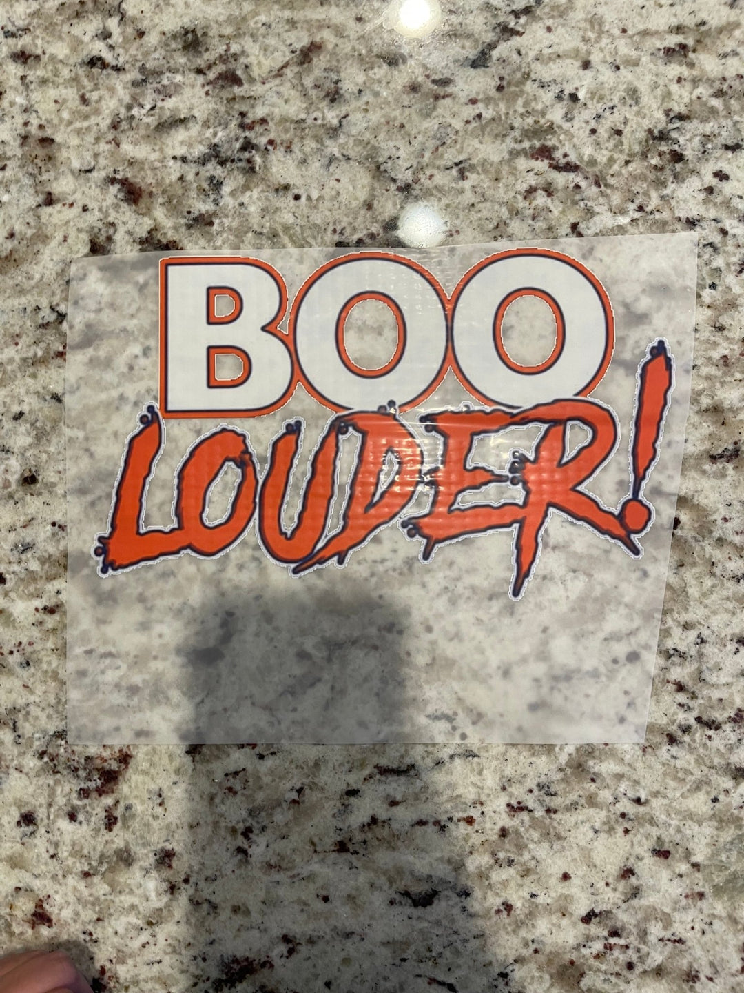 Boo Louder DTF - KT SUBLIMATION, DTF AND MORE LLC