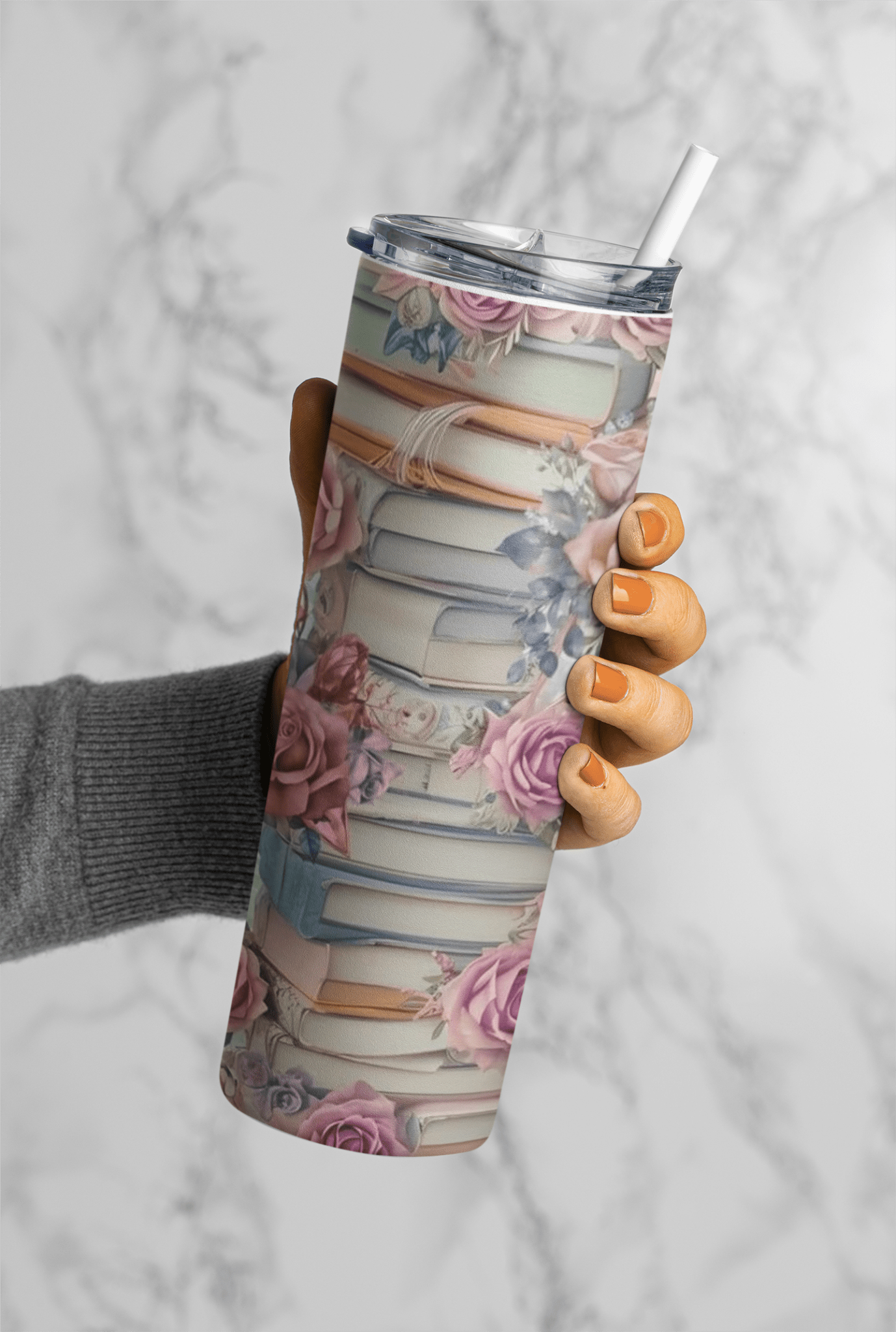 Books 20oz sublimation print