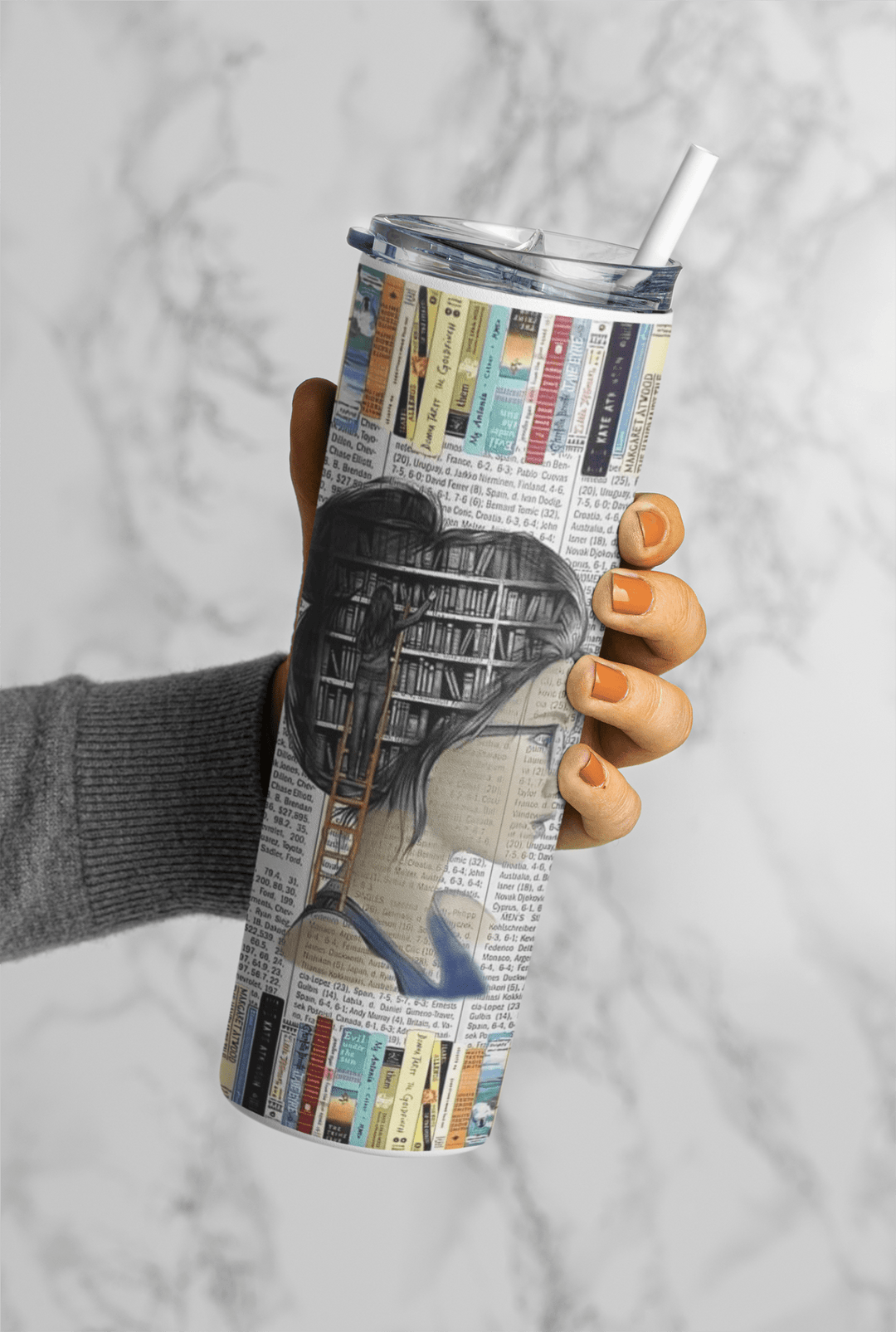 Books 20oz sublimation print - KT SUBLIMATION, DTF AND MORE LLC