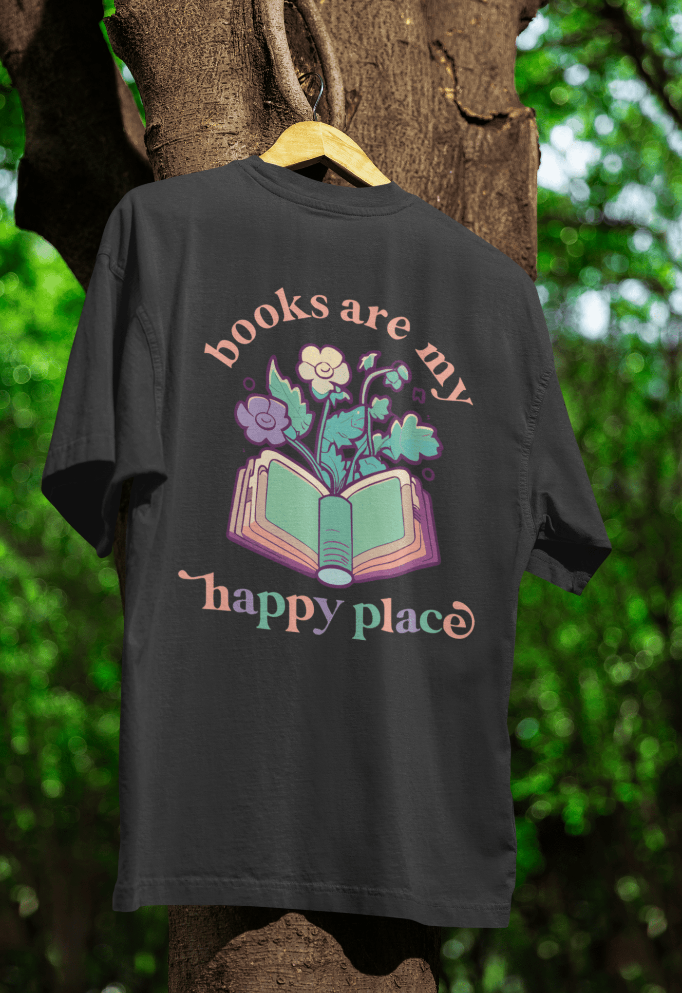 Books are my Happy Place DTF - KT SUBLIMATION, DTF AND MORE LLC