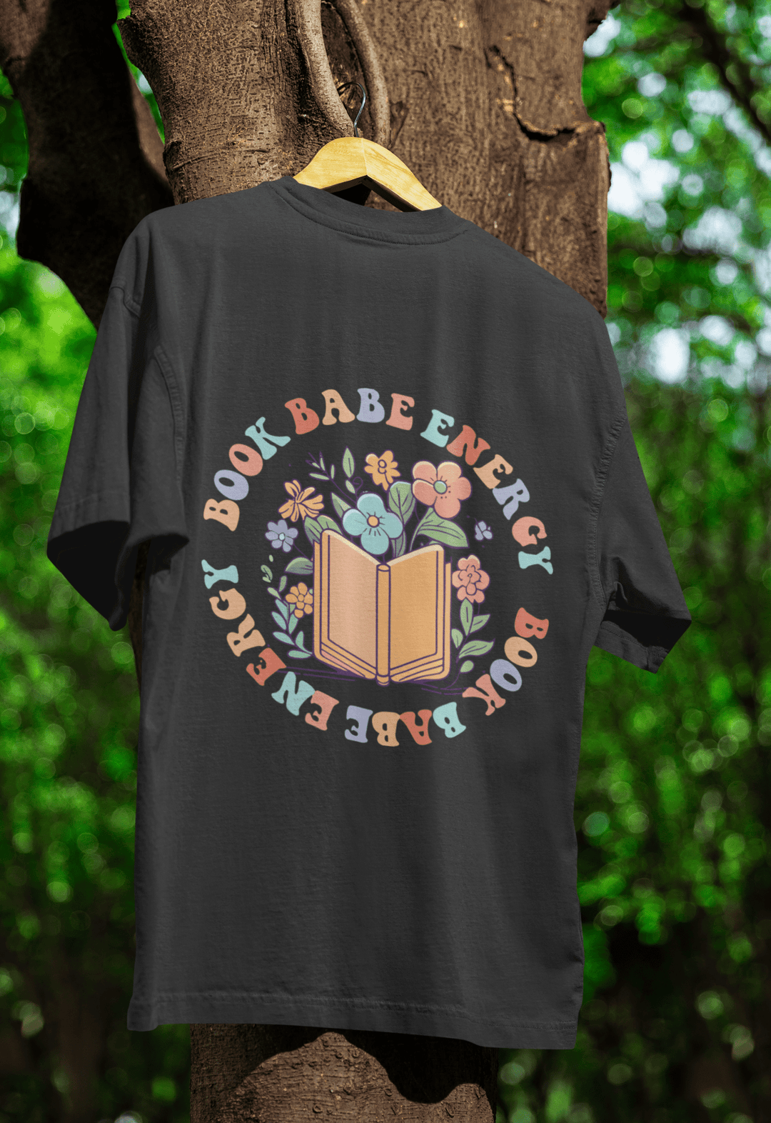 Books Babe Energy DTF - KT SUBLIMATION, DTF AND MORE LLC