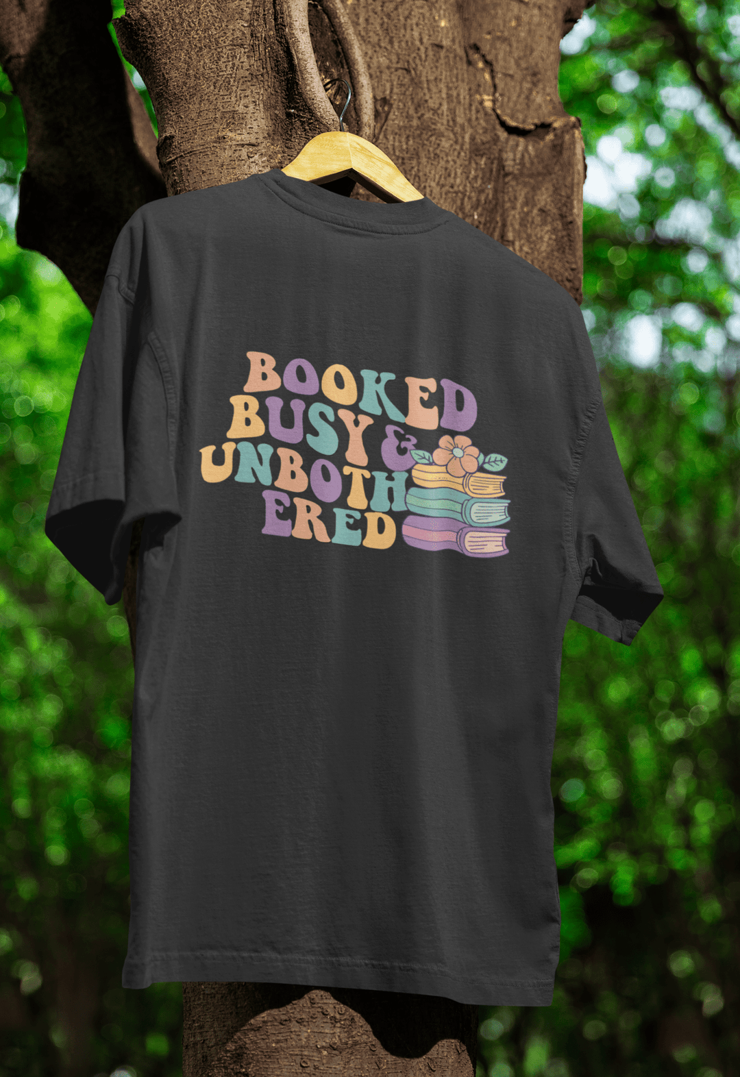 Books Busy & Unbothered DTF - KT SUBLIMATION, DTF AND MORE LLC