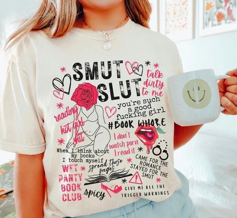 Booktok Lover Smut Fans DTF – Perfect for Spicy Book Enthusiasts! - KT SUBLIMATION, DTF AND MORE LLC